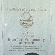 CURRITUCK COUNTY NON-PROFIT OF THE YEAR 2015