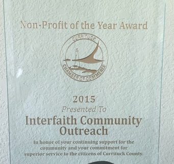 CURRITUCK COUNTY NON-PROFIT OF THE YEAR 2015