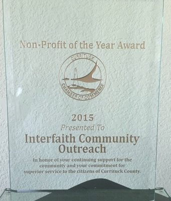 CURRITUCK COUNTY NON-PROFIT OF THE YEAR 2015