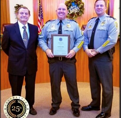 Congratulations to Brian Strickland on his 25th Anniversary with the Kitty Hawk Police Department. Thank you Brian for you service to our community and to ICO.