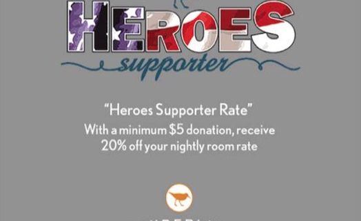 Héros fundraiser sanderling