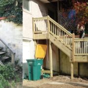 ICO, OBRF & Caring Hands Ministry Repairing Stairs for the Elderly