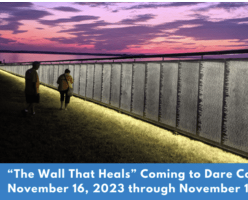 "The Wall That Heals" Coming to Dare County November 16, 2023 through November 19, 2023