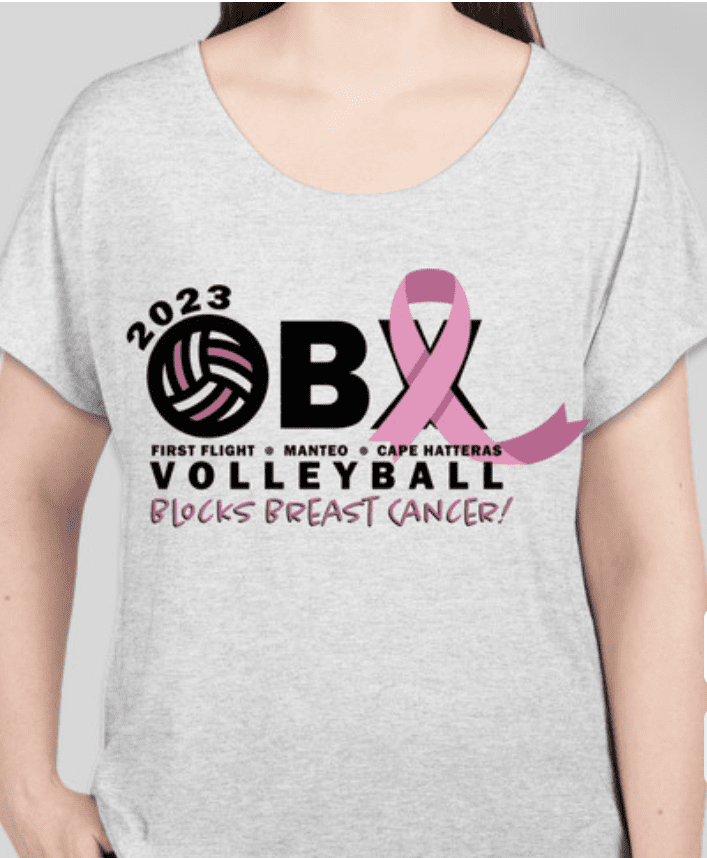 Dare County Schools Volleyball Dig Pink 2023 Fundraiser